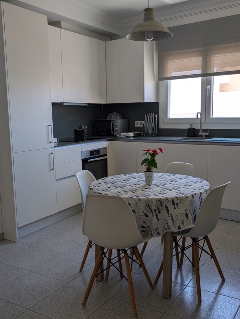 Cocina moderna con todos los electrodomésticos