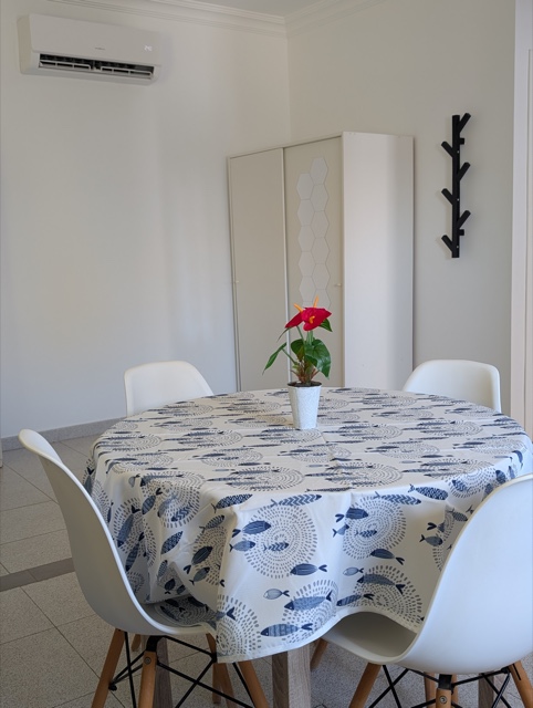 Detalle de la cocina y encimera amplia